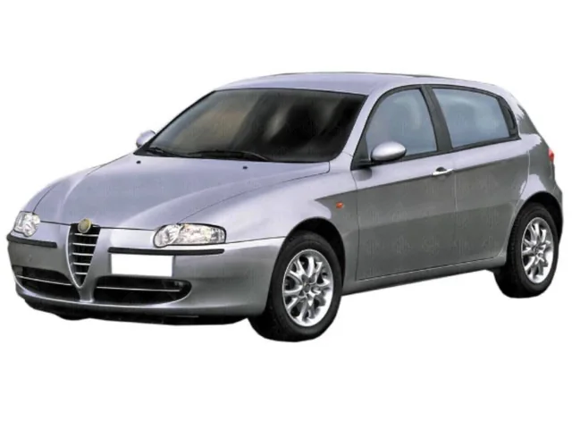 Alfa Romeo 147 wiper blades 2000–2005 hatchback 11.2000-06.2005 hook wiper arm