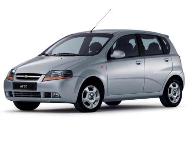 Chevrolet Aveo 1 wiper blades 2001–2006 T200 hatchback