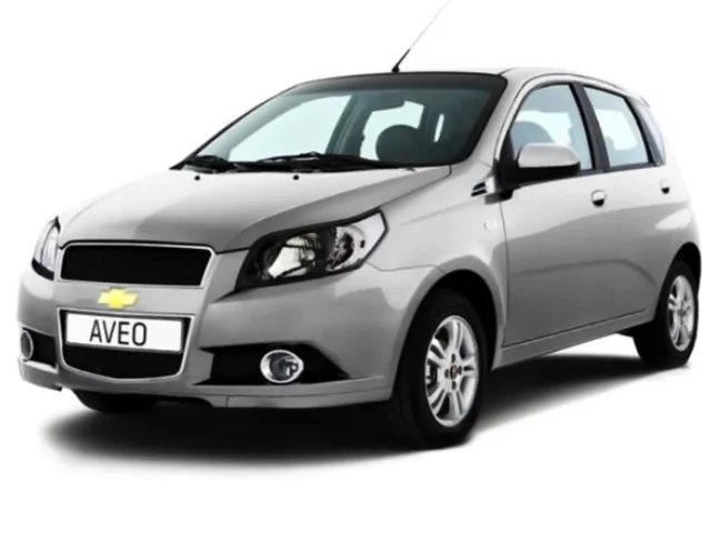 Chevrolet Aveo 2 wiper blades 2006–2011 T255 hatchback