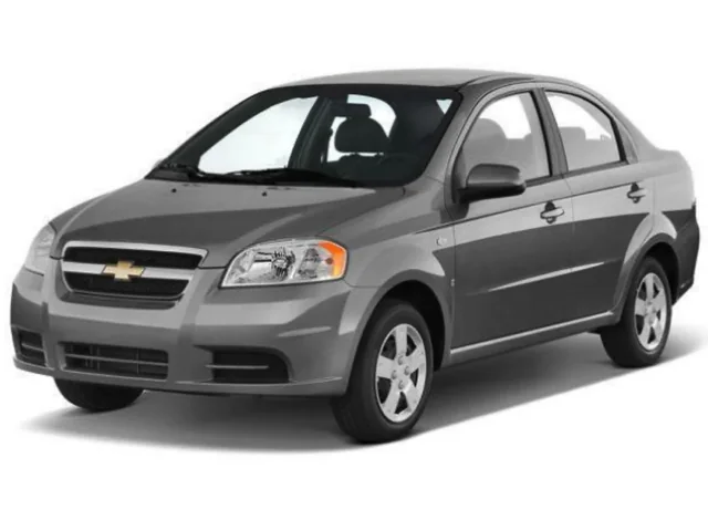 Chevrolet Aveo 2 wiper blades 2006–2011 T250 sedan