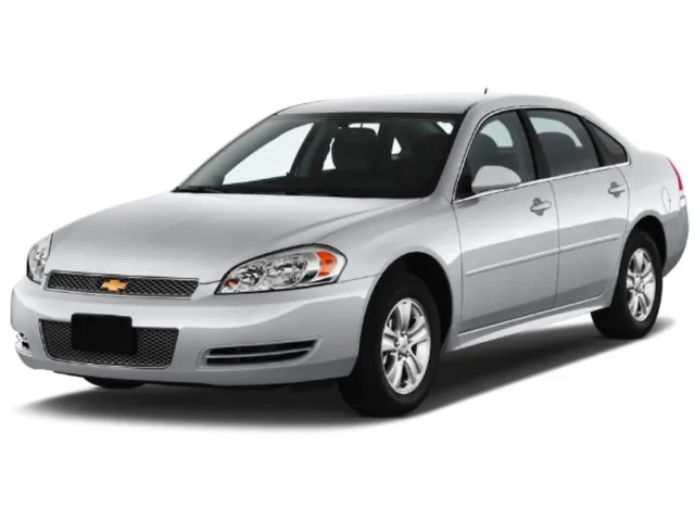 Chevrolet Impala USA 9 wiper blades 2006–2016 sedan
