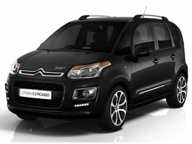 Citroen C3 Picasso wiper blades 2009–2010 A58 MPV 02.2009-04.2010 push button wiper arm