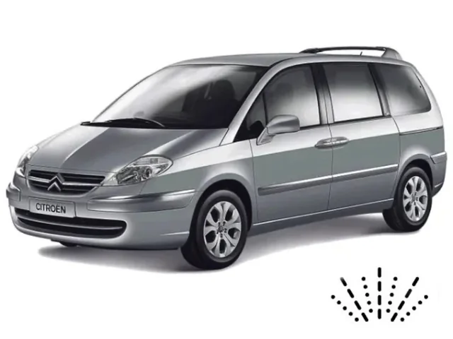 Citroen C8 V3 MPV 06.2002-07.2005 with built-in washer 2002–2005