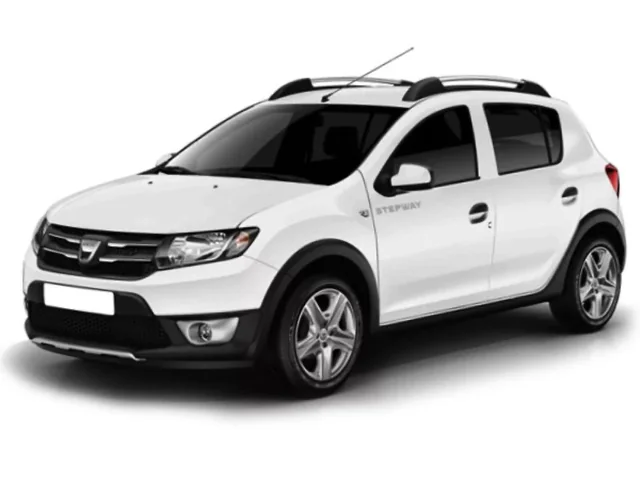 Dacia Sandero | Stepway 2 wiper blades 2015–2020 B52 hatchback 03.2015-12.2020 bayonet front wiper arm