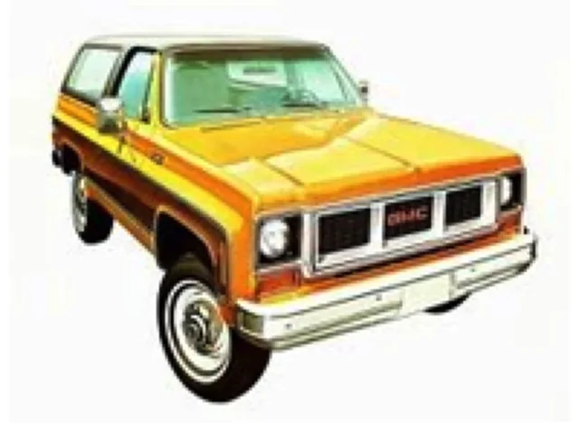 GMC Jimmy wiper blades 1973–1995 Кроссовер, 1 поколение