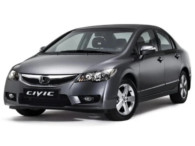 Honda Civic 8 4D 4D sedan 01.2006-08.2007 with closable cap wiper arm 2006–2007