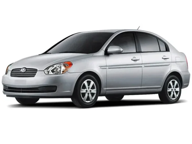 Hyundai Accent 3 wiper blades 2006–2010 MC sedan