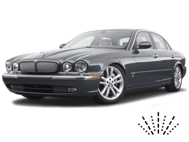 Jaguar XJ wiper blades 2003–2009 X350 sedan with built-in washer