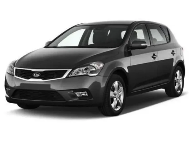 KIA Cee'd 1 wiper blades 2009–2012 ED hatchback 09.2009-04.2012 hook front wiper arm