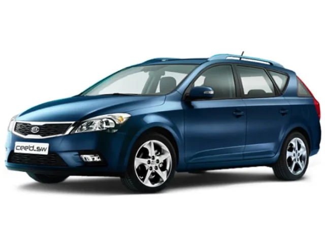 KIA Cee'd 1 SW wiper blades 2009–2012 ED kombi 09.2009-07.2012 hook front wiper arm