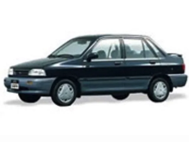 KIA Pride 1 wiper blades 1987–2000 DA sedan