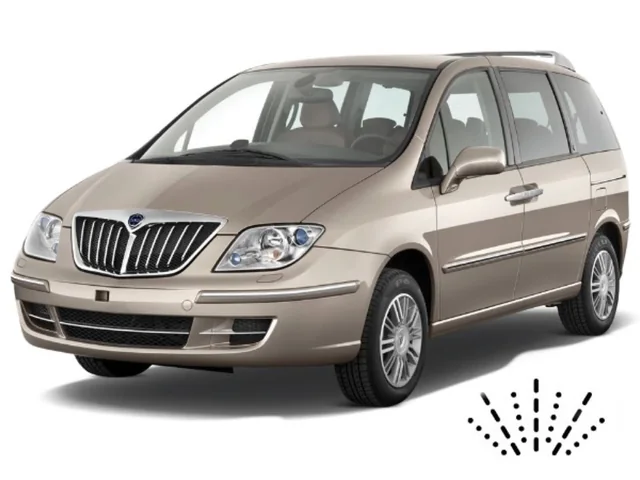 Wycieraczki Lancia Phedra 2002–2005 180 MPV 09.2002-09.2005 with built-in washer