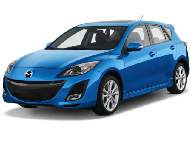 Mazda 3 wiper blades 2008–2013 BL hatchback