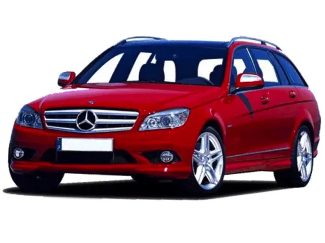 Mercedes C Class T-Modell wiper blades 2007–2008 S204 kombi 09.2007-11.2008