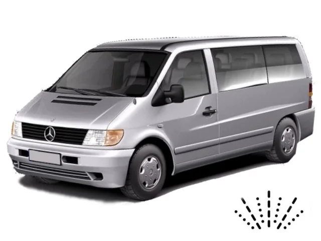 Mercedes V-Klasse wiper blades 1995–2003 W638 MPV