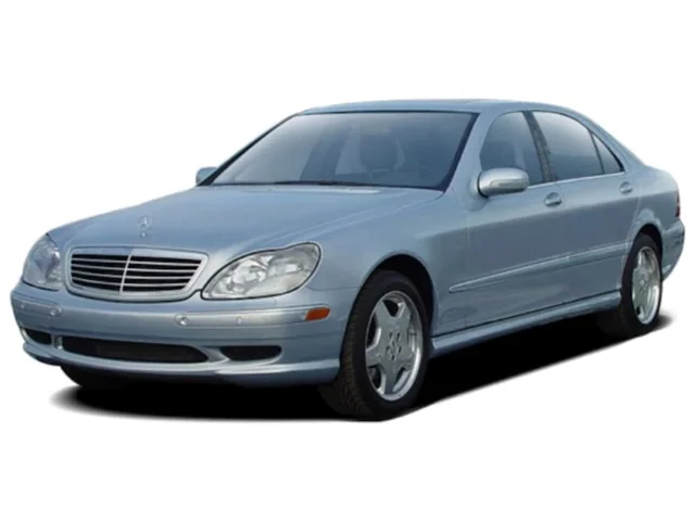Mercedes S-Klasse wiper blades 1998–2000 W220 sedan 10.1998-02.2000 hook front wiper arm