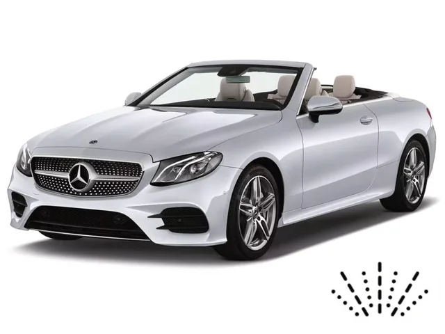 Mercedes E Class A238 cabrio with built-in washer 2017–2023