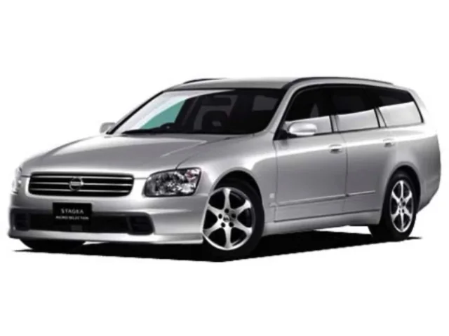 Nissan Stagea 2 wiper blades 2001–2007 M35 kombi