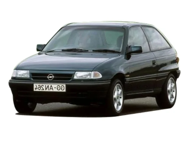 Opel Astra F wiper blades 1991–1998 hatchback
