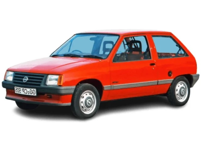 Opel Corsa A wiper blades 1982–1993 hatchback