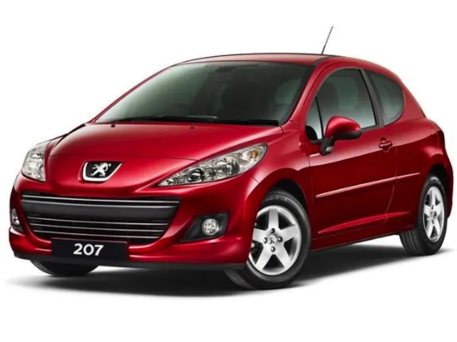 Peugeot 207 wiper blades 2006–2012 A7 hatchback