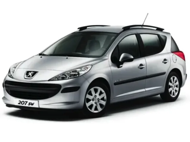 Peugeot 207 SW wiper blades 2007–2013 A7 kombi