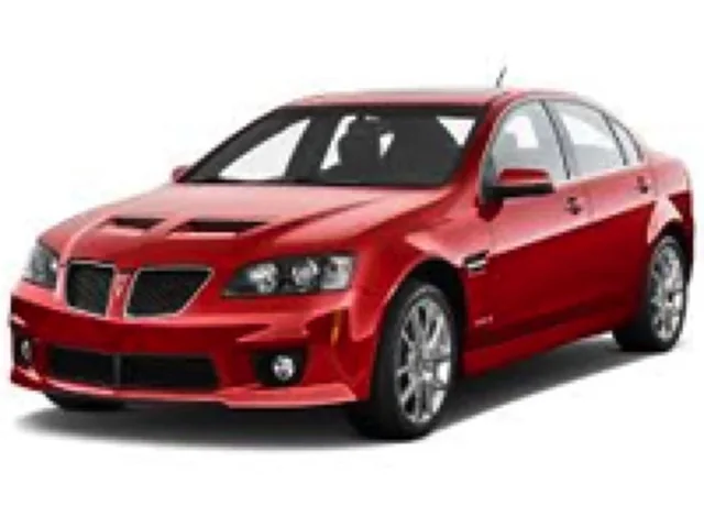 Pontiac G8 wiper blades 2008–2009 Седан