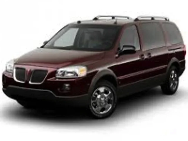 Pontiac Montana wiper blades 2005–2010 Минивен, 2 поколение