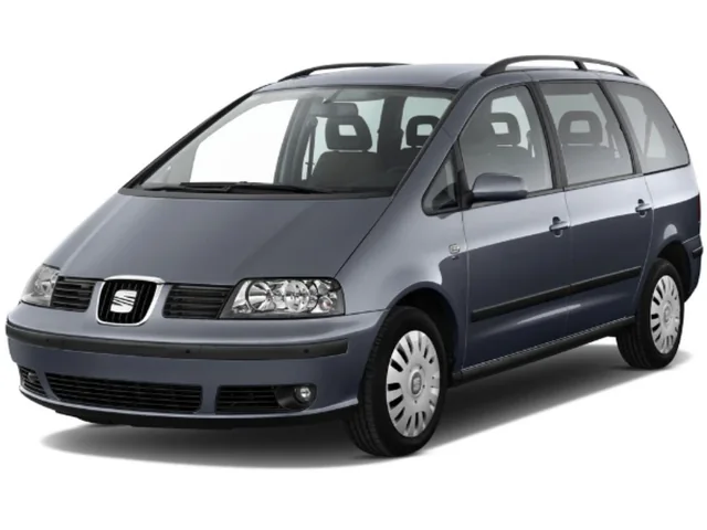 SEAT Alhambra 2 wiper blades 2001–2010 7V9 MPV 07.2001-05.2010 side pin wiper arm