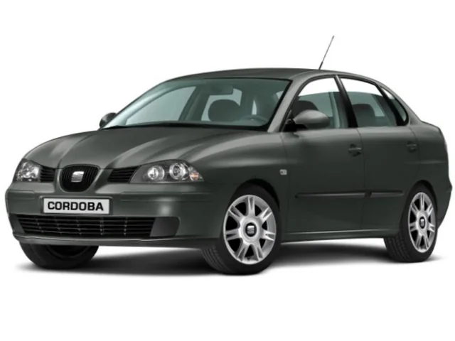 SEAT Cordoba 2 wiper blades 2002–2006 6L2 sedan 09.2002-04.2006 hook front wiper arm