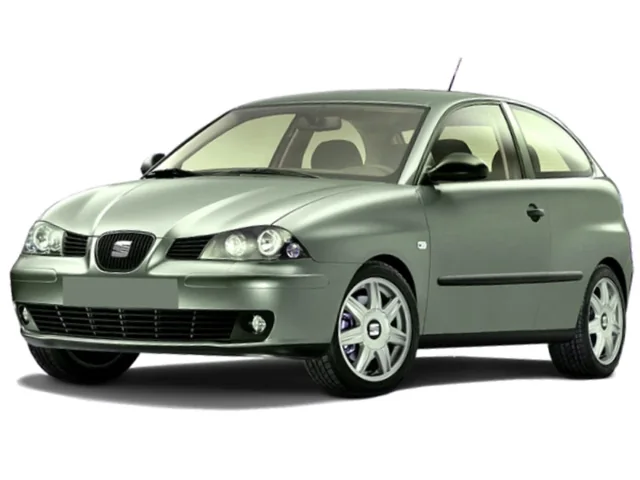 SEAT Ibiza 3 wiper blades 2001–2006 6L1 hatchback 09.2001-02.2006 hook front wiper arm