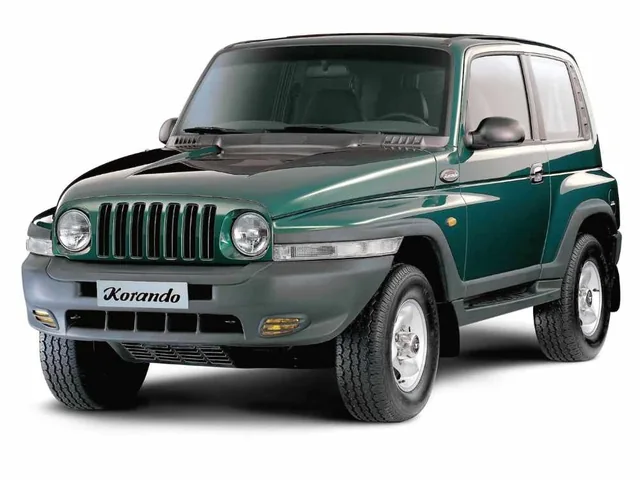 SsangYong Korando wiper blades 1996–2005 KJ SUV