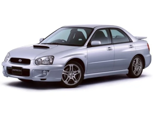 Subaru Impreza 2 wiper blades 2000–2004 GD sedan