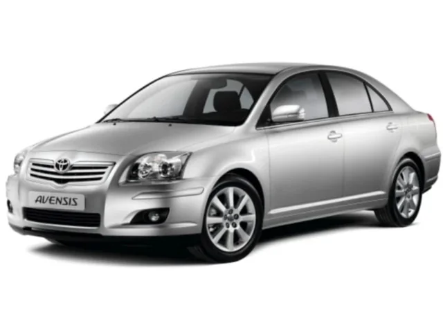 Toyota Avensis 2 wiper blades 2003–2009 T25 sedan