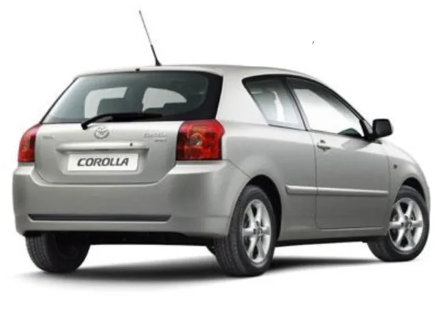 Toyota Corolla wiper blades 2001–2007 E120 | E12 | 9 hatchback
