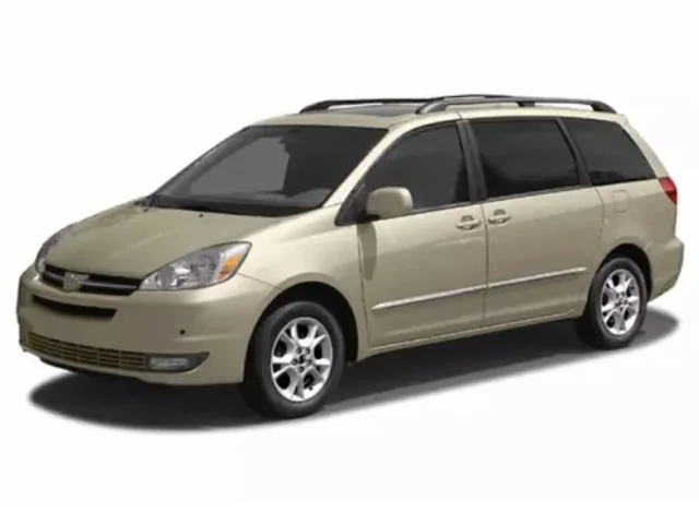 Toyota Sienna 2 wiper blades 2003–2011 XL20 MPV