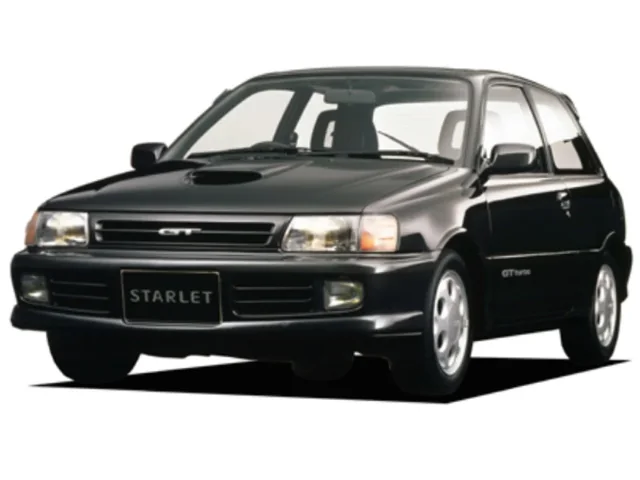 Toyota Starlet 3 wiper blades 1989–1996 P8 hatchback