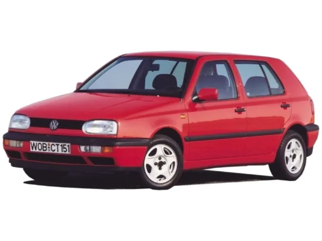 Volkswagen Golf 3 wiper blades 1991–1998 hatchback