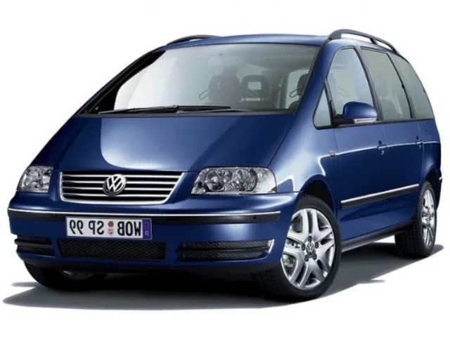 Volkswagen Sharan 2 wiper blades 2001–2010 MPV 06.2001-03.2010 side pin front wiper arm