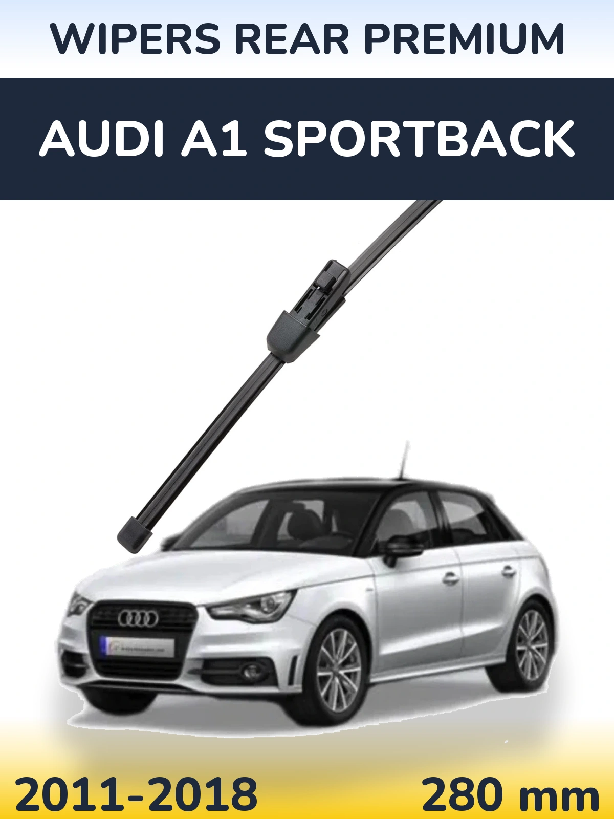 Задня щітка WIPERS REAR PREMIUM 280 мм для Audi A1 Sportback 2011-2018