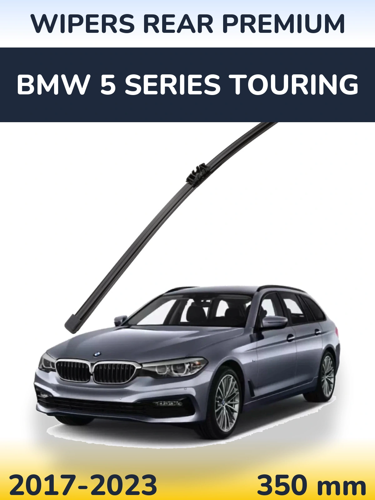 Задний дворник WIPERS REAR PREMIUM 350 мм для BMW 5 Series Touring 2017-2023