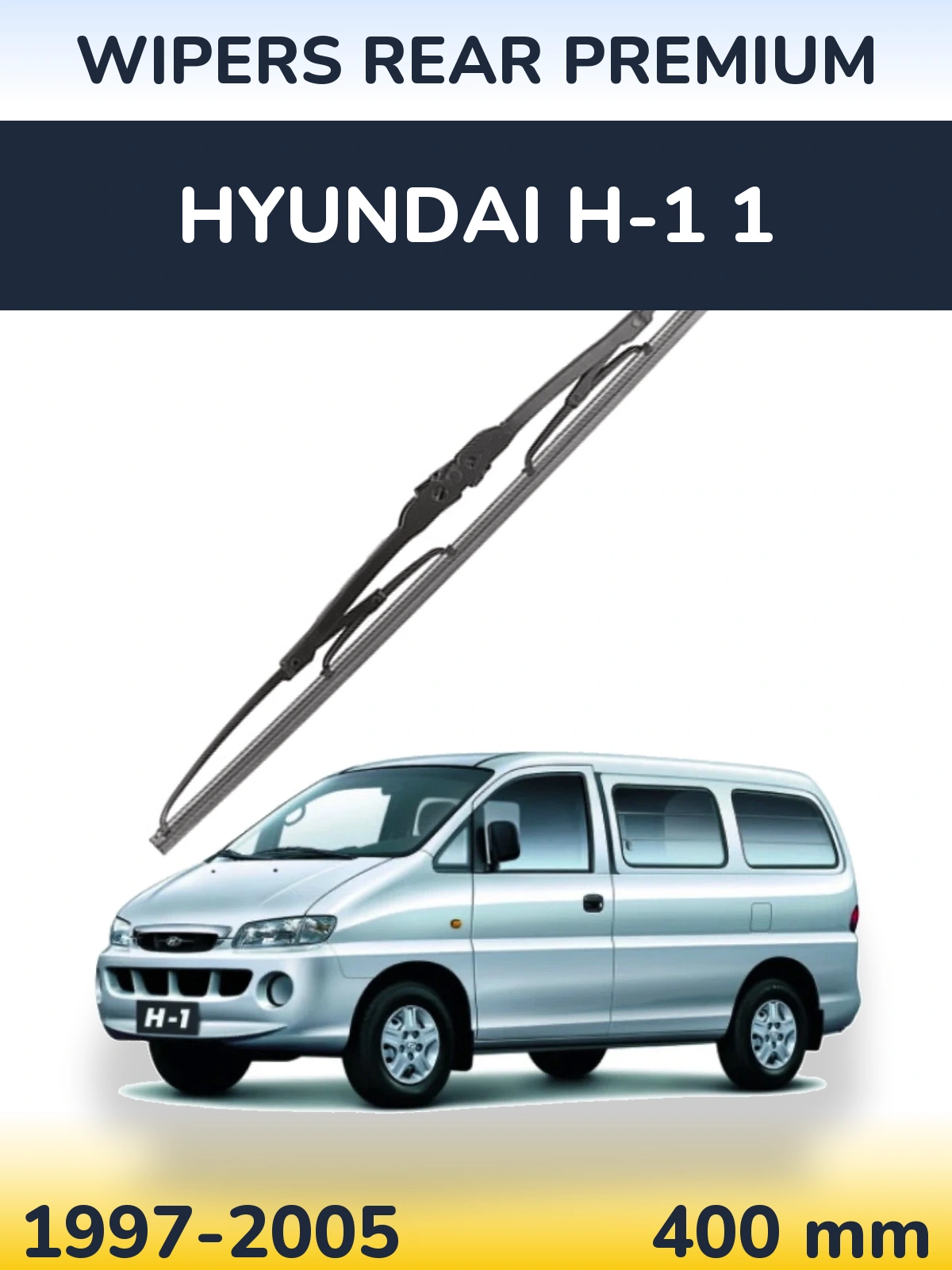 Задня щітка WIPERS REAR PREMIUM 400 мм для Hyundai H-1 1 1997-2005
