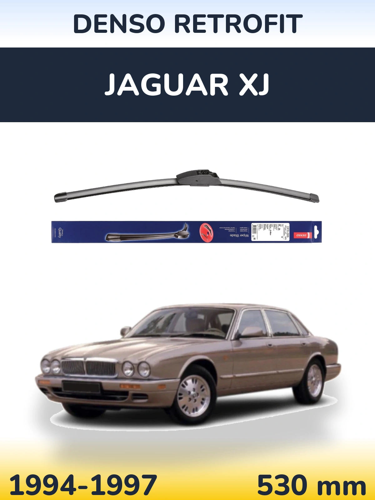 Передний дворник Denso Retrofit 530 мм для Jaguar XJ 1994-1997