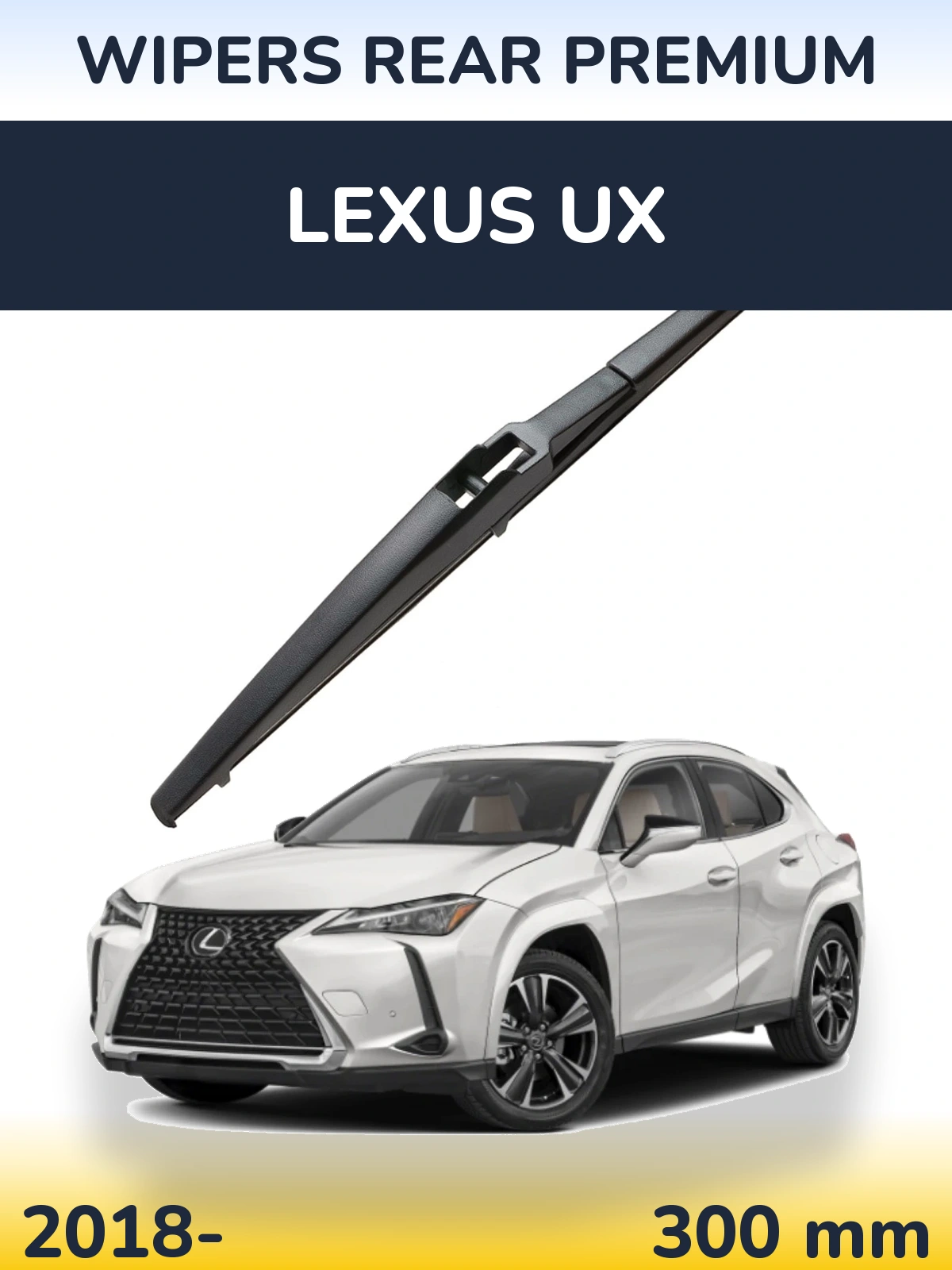 Задний дворник WIPERS REAR PREMIUM 300 мм для Lexus UX 2018-2026