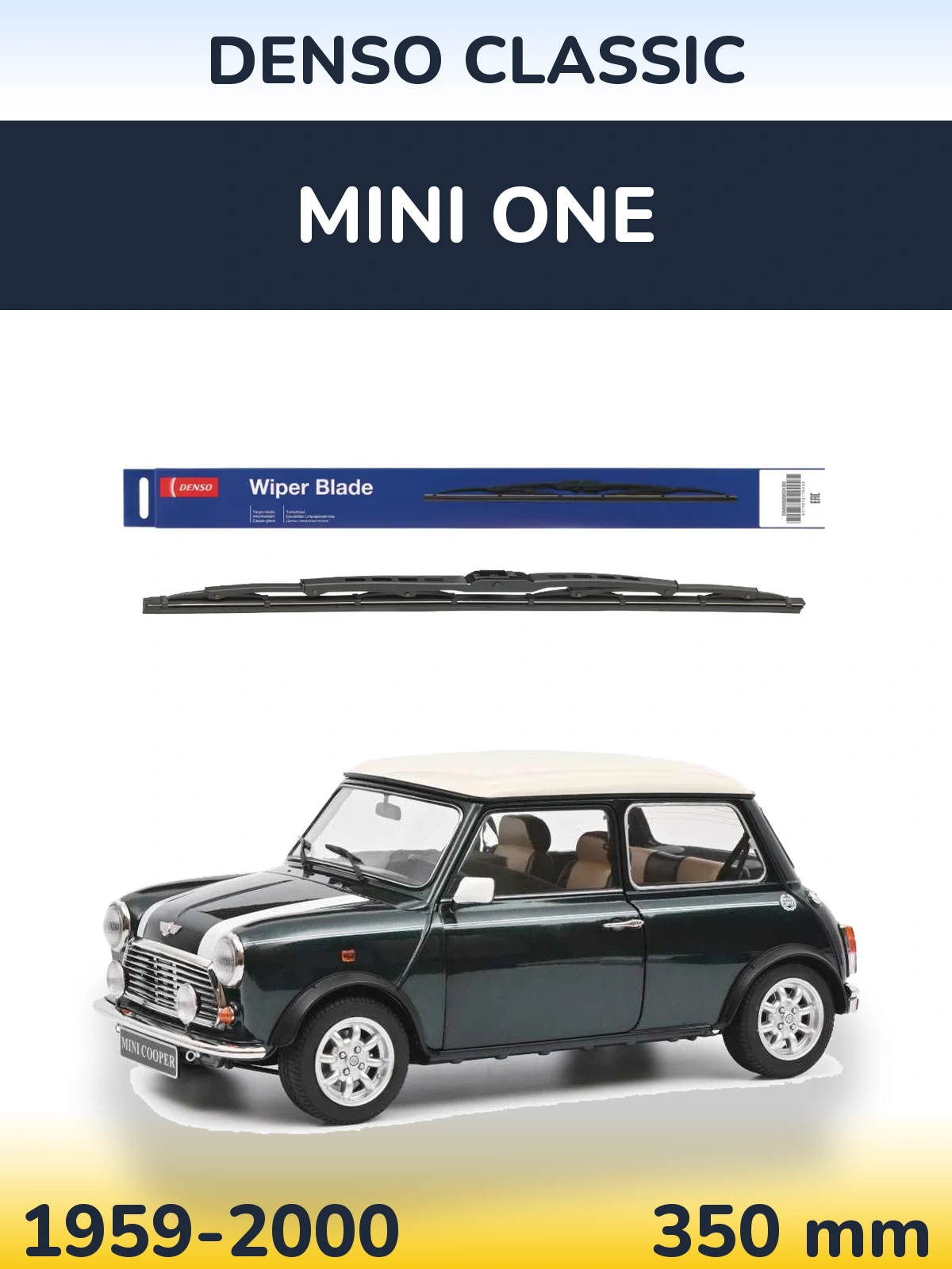 Задний дворник Denso Classic 350 мм для MINI One 1959-2000