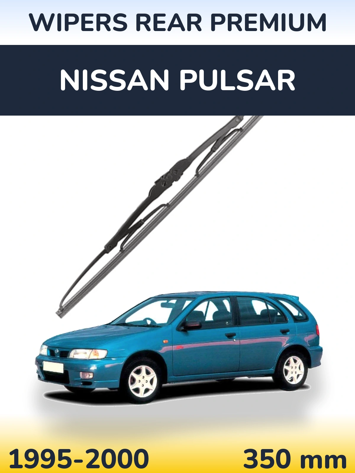 Задний дворник WIPERS REAR PREMIUM 350 мм для Nissan Pulsar 1995-2000