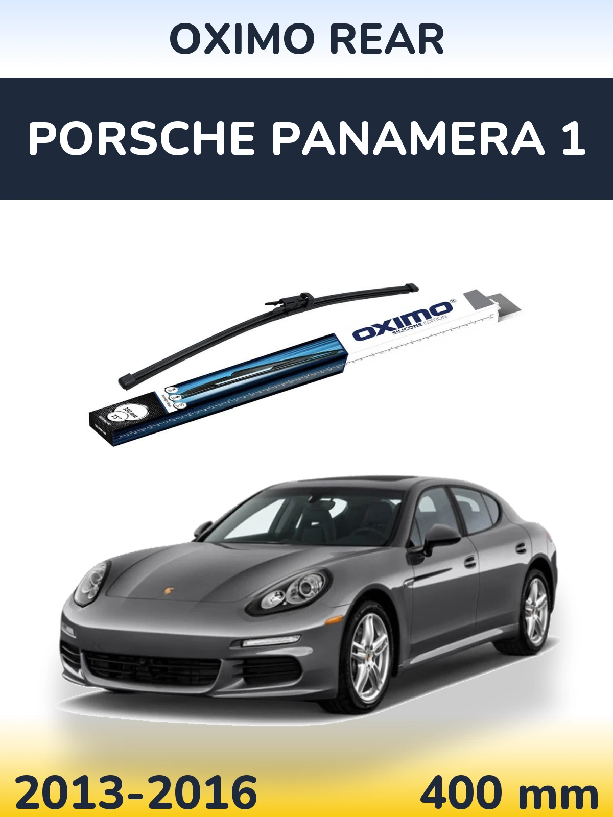 Rear wiper blade Oximo Rear 380 mm for Porsche Panamera 1 2013-2016