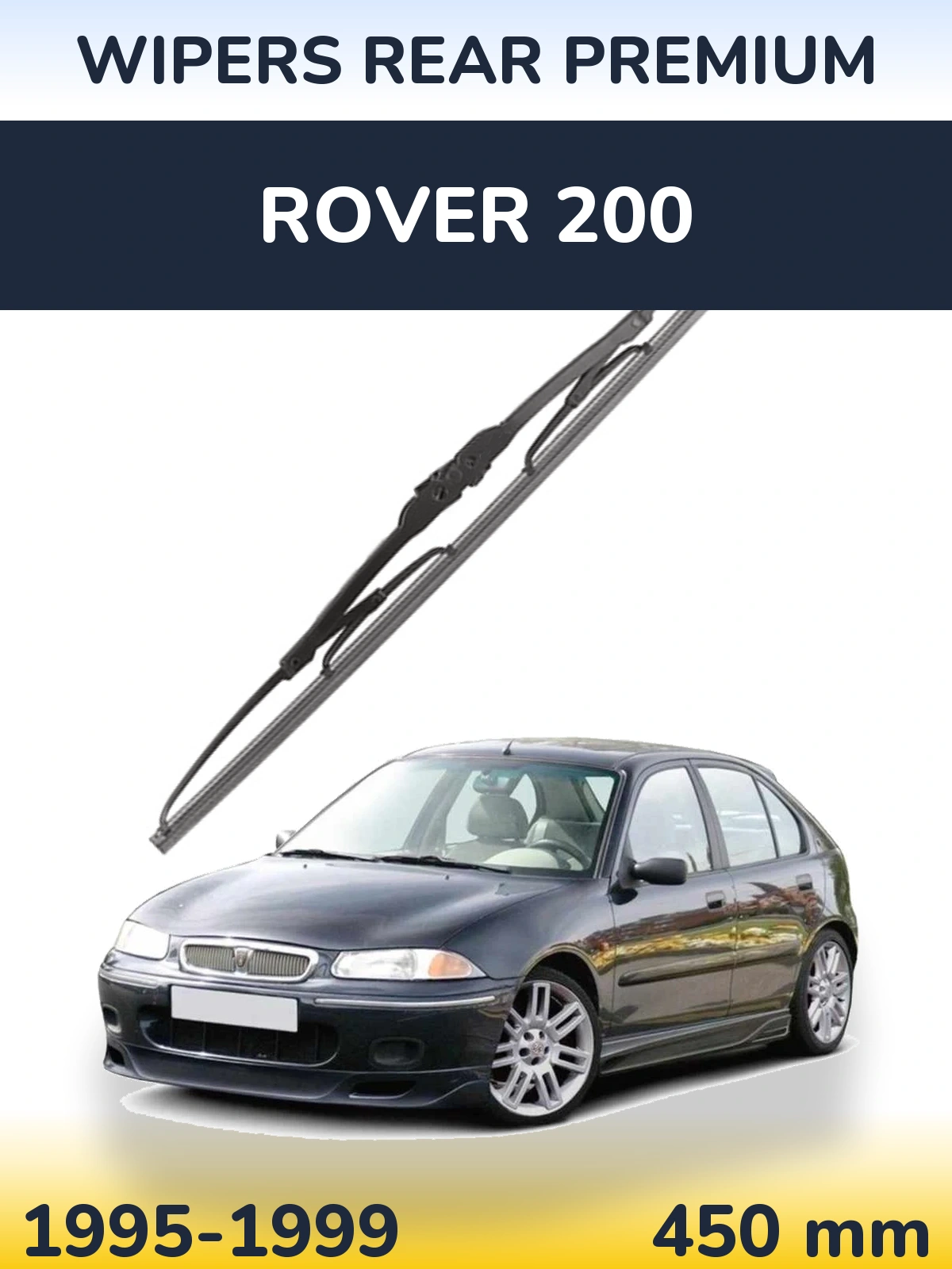 Задня щітка WIPERS REAR PREMIUM 450 мм для Rover 200 1995-1999
