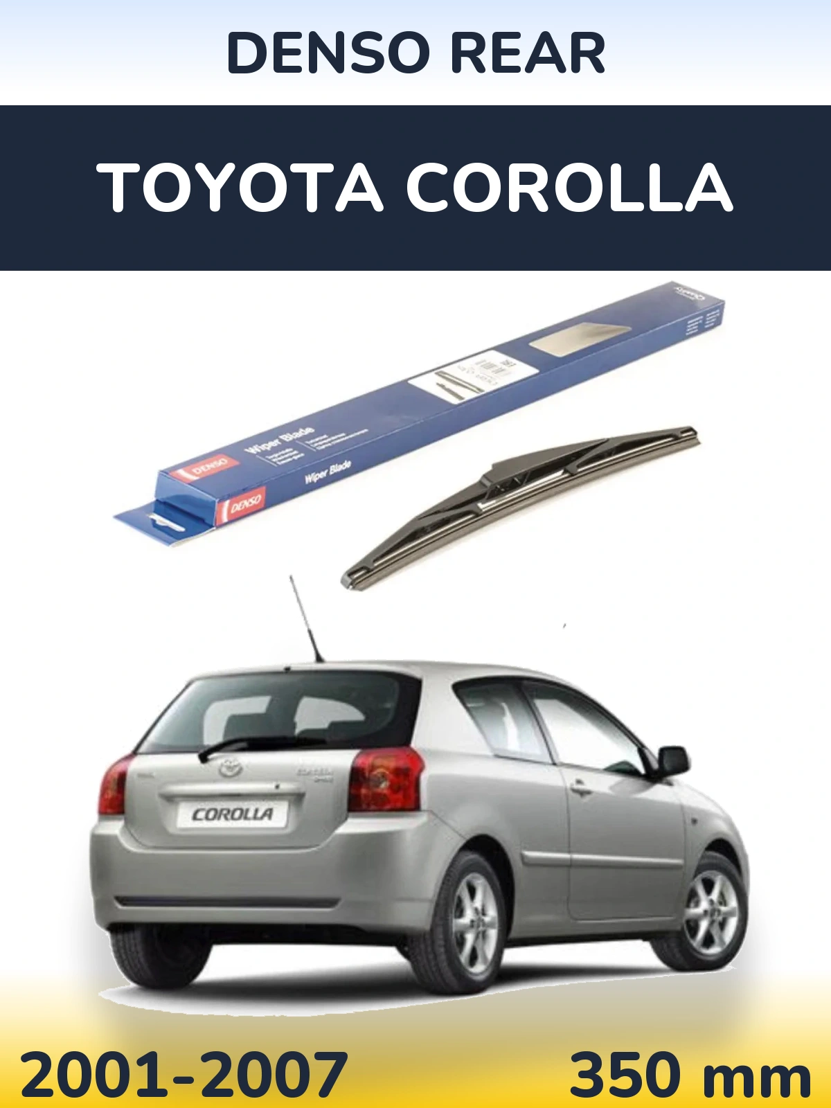 Задний дворник Denso Rear 350 мм для Toyota Corolla 2001-2007