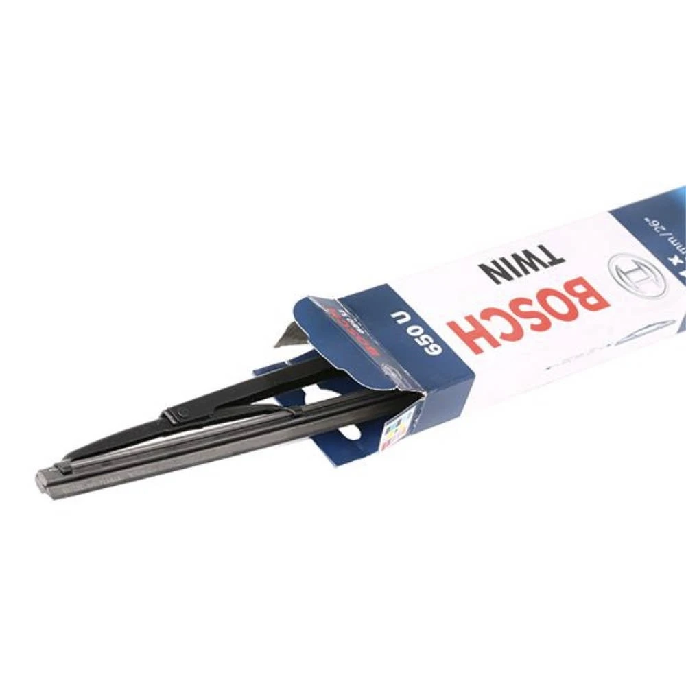 Front wiper blade set BOSCH Twin 650 & 650 mm for Mitsubishi Space Gear 1994-2001